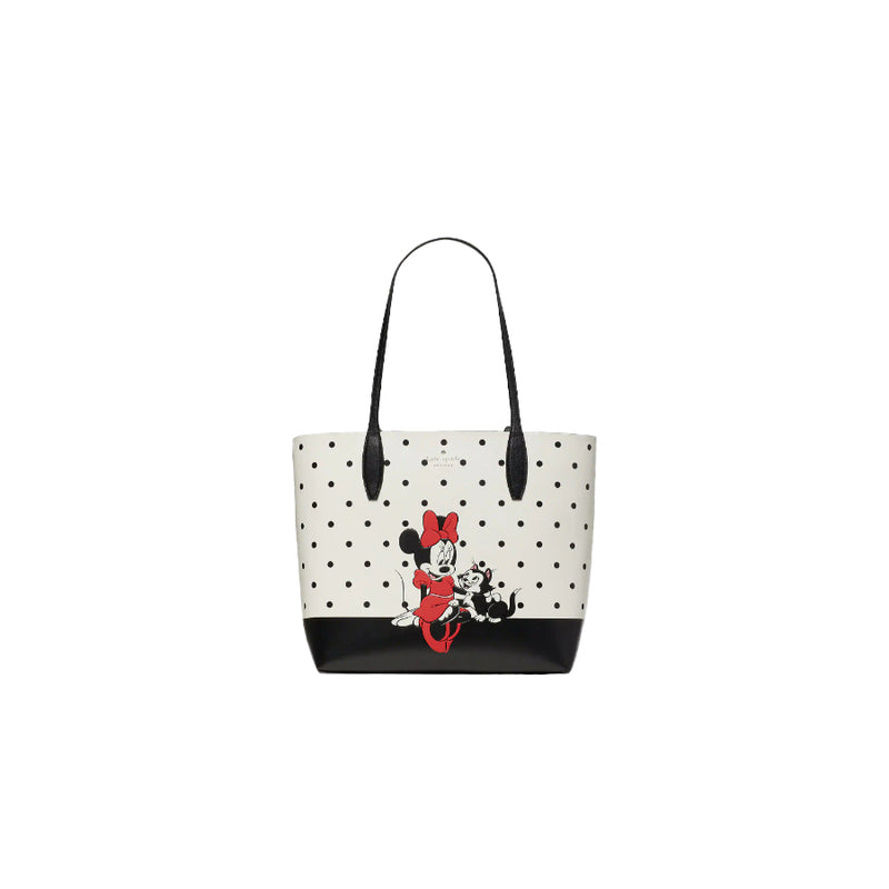 NEW Kate Spade x Disney Multicolor New York Minnie Mouse Leather Tote Bag