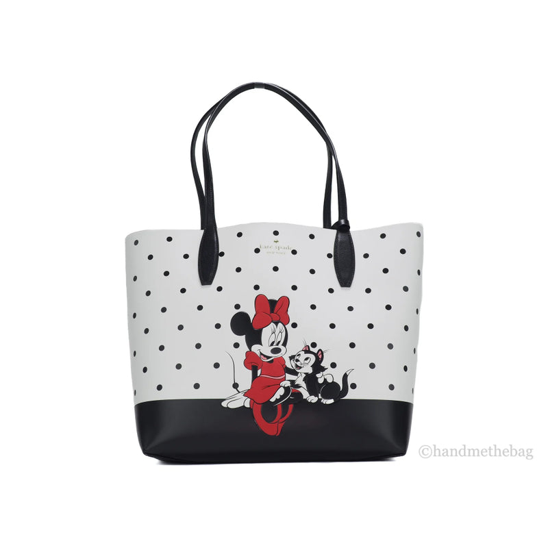 NEW Kate Spade x Disney Multicolor New York Minnie Mouse Leather Tote Bag