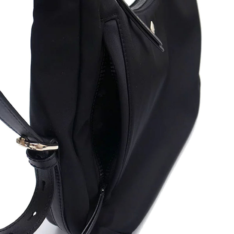 NEW Kate Spade Black Jae Medium Nylon Shoulder Bag